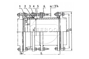 鋼制<a href=http://puf31q.cn target=_blank class=infotextkey>伸縮接頭</a>零部件圖紙